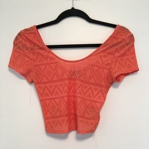 Urban Outfitters Sparkle and Fade Crop Top Size XS